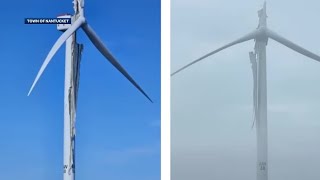 Manufacturing misstep led to wind turbine failure off Nantucket company says [upl. by Arahahs38]