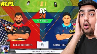 SUPER OVER RCB Vs GT RCPL RC 24 Hard Mode [upl. by Somisareg233]