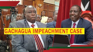 GACHAGUA IMPEACHMENT HEARING FINAL REMARKS [upl. by Uyr237]