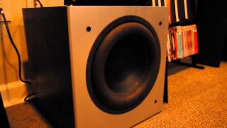 polk psw505 subwoofer TEST [upl. by Asenev]