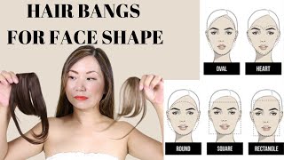 Best Hair bangs or not according to YOUR face shape [upl. by Dayle]