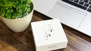 Unboxing AirPods 4 with Active Noise Cancellation  2024 unboxing unboxtherapy airpods [upl. by Ainsworth]