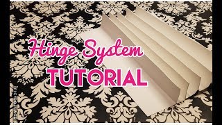 Super Easy Hinge Tutorial for Mini Albums  Requested [upl. by Crissy374]