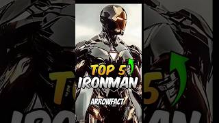 Top 5 Ironman  Arrow Fact  Marvel shorts viralshort ironman [upl. by Htilil]