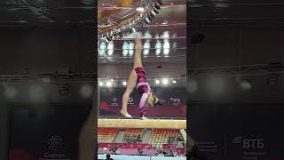 Yana Vorona  Balance Beam  Part 1  Gymnastics Championships 2024 gymnast [upl. by Ymiaj]