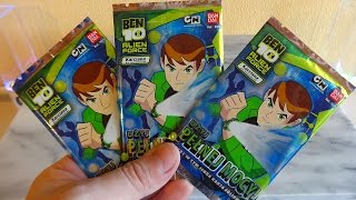 Ben 10 Alien Force Series 2 Collectible Card Game Booster Pack CCG Opening [upl. by Yenatirb]