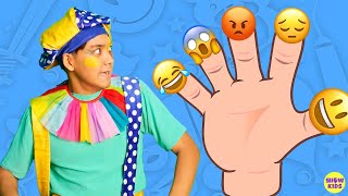 Finger Family Emoji Song  Kids Funny Songs  Finger family  baby songs  emoji SHOWKIDS01 [upl. by Nameloc378]