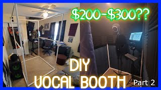 Vocal Booth Build Part 2 [upl. by Yacano]