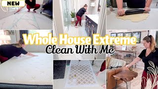 EXTREME FILTHY DEEP CLEANING MOTIVATION CLEAN WITH ME WHOLE HOUSE CLEAN [upl. by Hayotal205]