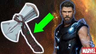 How Thor Builds His NEW HAMMER  Infinity War Explained [upl. by Yvel]