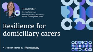 Resilience for domiciliary carers ONDEMAND [upl. by Llohcin]