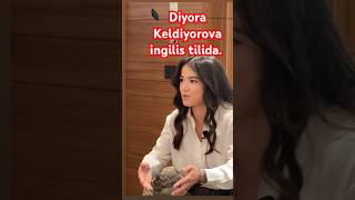 Diyora Keldiyorova ingilis tilida ViralShorts diyorakeldiyorova trends trending rekreels judo [upl. by Moselle]