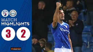 HIGHLIGHTS  Spireites 32 FC Halifax Town [upl. by Aicineohp]