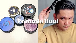 SHOPEE HAUL High Quality Pomades for Best Hairstyles [upl. by Tolmann360]