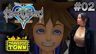 Traverse Town  Ketemu Donald dan Goofy  Mana Mickey   Main Game Kingdom Hearts Final Mix 2 [upl. by Esinwahs792]