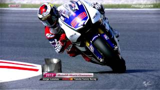 Jorge Lorenzo 2012 MotoGP™ World Champion [upl. by Ogir]