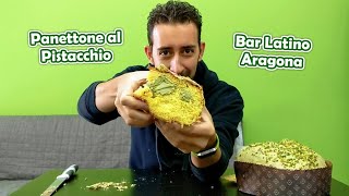 Panettone al Pistacchio  Bar Latino Aragona Agrigento [upl. by Anairam]