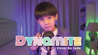 10YearOld Young ARMY Cover BTS  D Y N A M I T E Judetube [upl. by Weed]