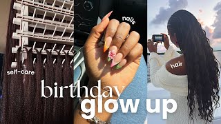 A COMPLETE BIRTHDAY MAKEOVER  Vacation Prep Hair Nails Lashes  More  Stephanie Moka [upl. by Yssirhc]