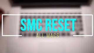 How and Why to Reset The System Management Controller SMC Reset [upl. by Zsa884]