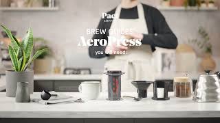 How to make coffee with an AeroPress  AeroPress Guide  Pact Coffee [upl. by Anurag]