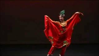 Origin of Indian KathakMughal dance Uyghur dance [upl. by Labotsirc]