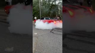 Stadin cruising burnouts 😮‍💨 burnout stadincruising carmeet carshow cargirl helsinki [upl. by Nodnalb]