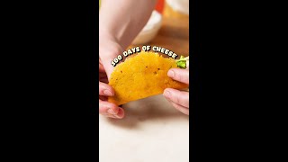 100 Days of Cheese Episode 7 Cheese Shell Tacos [upl. by Albrecht]