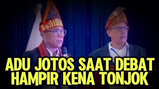 MASINTON PASARIBU HAMPIR KENA TONJOKK SAAT DEBAAT PILKADA TAPANULI TENGAH [upl. by Oniluap]