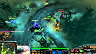 Playing Dota 2 using only a Razer Naga MMO Mouse [upl. by Ahsemrac]