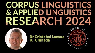 Dr Cristobal Lozano 30 October 2024 Learner corpora Showcasing the CEDL2 corpus [upl. by Nillek]