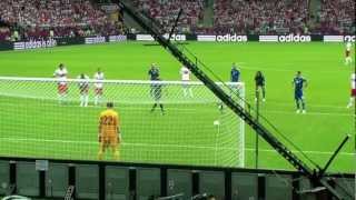 HD Obroniony karny Tytoń  Tyton penalty save EURO 2012 8062012 Polska  Grecja [upl. by Acinet197]