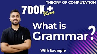 Lec5 What is Grammar in TOC  Must Watch [upl. by Araldo73]