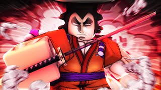 THE LEGENDARY SAMURAI Kozuki Oden The Most POWERFUL Robux Character On Roblox [upl. by Ruffi]