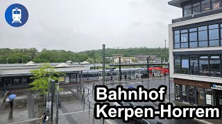 Bahnhofscheck KerpenHorrem an der Strecke KölnAachen [upl. by Llehcor]