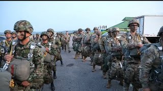 Joint Paratrooper Training US and Colombia in HYDRA 24 [upl. by Costanzia]