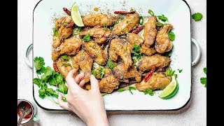 Whole30 Crispy Chinese Chicken Wings Paleo Keto Low carb [upl. by Iey]