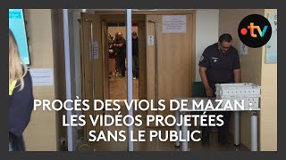 Procès des viols de Mazan  diffusion des vidéos et photos dans le public [upl. by Kennard]