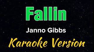 Fallin  Janno Gibbs  Karaoke [upl. by Auberon605]