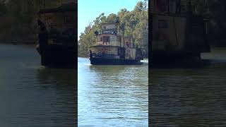 Paddle Steamer Emmylou  Murray River Torrumbarry [upl. by Ardnama329]