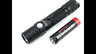 Wowtac Atatical A1 Flashlight Review [upl. by Ferrel]