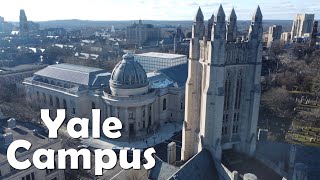 Yale University  4K Campus Drone Tour [upl. by Korff]