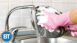 The UK just broke the internet with their unique way of washing dishes [upl. by Tade]