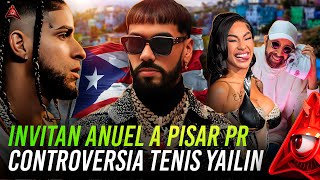 LOS DIABLOS DE LLORENS INVITAN A ANUEL A PR SE ARMA LIO POR TENIS DE YAILIN [upl. by Anyaled]