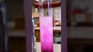 KMnO4  H2O2  Amazing Chemistry Experiments  NaOH  Phenolphthalein shorts youtubeshorts [upl. by Billy]