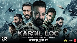 LOC Kargil 2  Official Trailer  Sunny Sanjay Ajay Suniel Abhishek  Release Date 2025 [upl. by Nospmoht133]