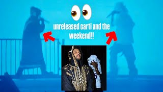 Unreleased Carti And The Weekend Song Live in Brazil  REACTION [upl. by Diarmuid]