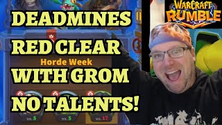 Deadmines Dungeon Guide  Horde Week  Grommash No Talents  Red Difficulty [upl. by Ycniuqed]