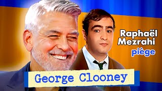 George Clooney se paye Raphaël Mezrahi   Les interviews de Raphael Mezrahi [upl. by Felicio722]