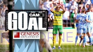 Coventry City score lastgasp equaliser against Norwich City 🤯  Goal Cam 🎥 [upl. by Browning575]